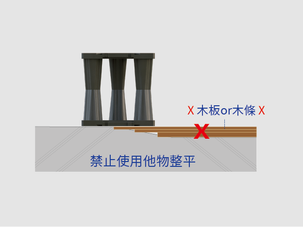 儲集框架安裝_禁用他物整平